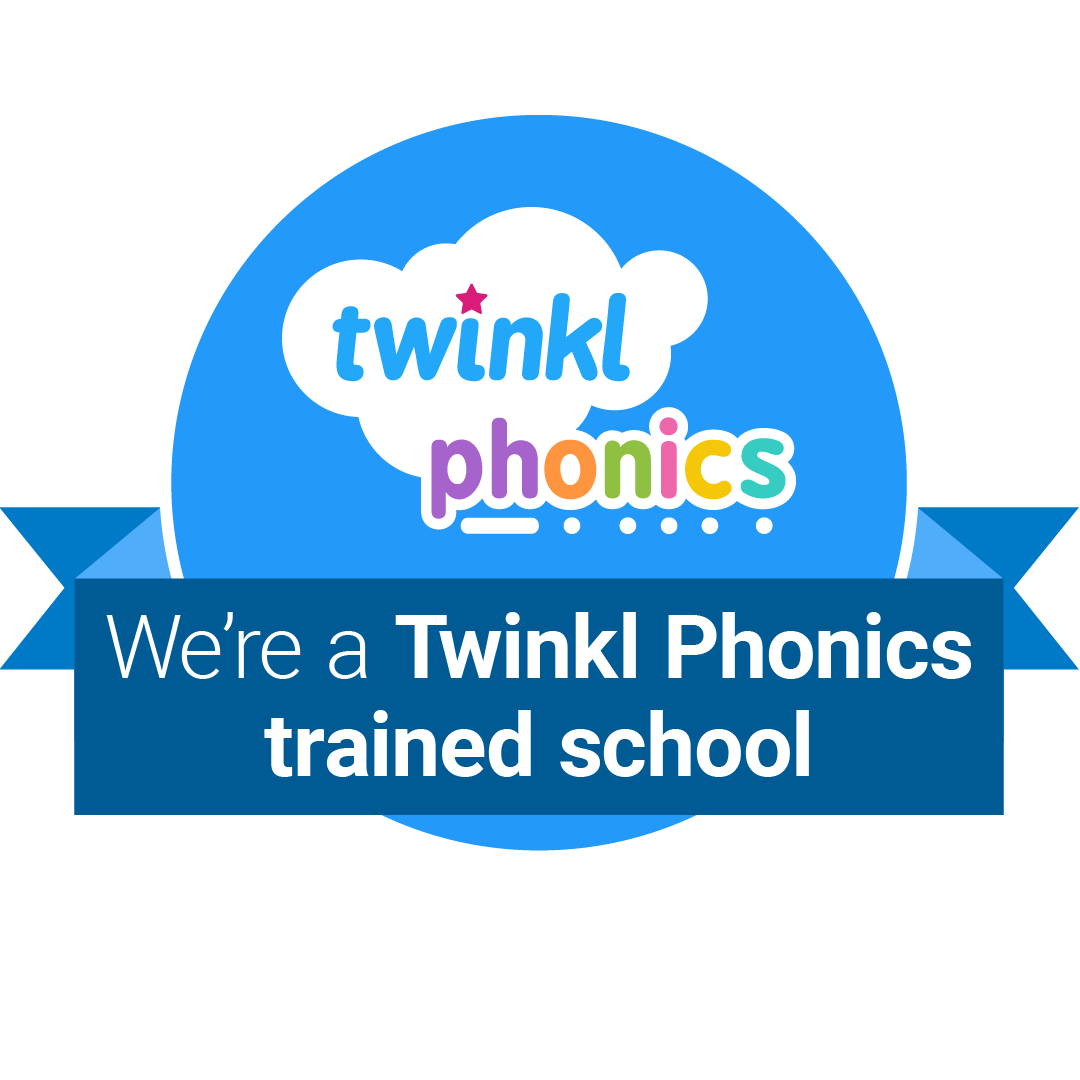 Twinkl Phonics Trained Website Badge